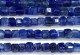 CCU1336 15 inches 2.5mm faceted cube kyanite beads