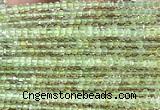 CCU1608 15 inches 2.5mm faceted cube prehnite gemstone beads