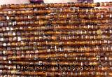 CCU1659 15 inches 2.5mm faceted cube orange garnet beads