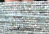 CCU1689 15 inches 2.5mm faceted cube amazonite beads wholesale