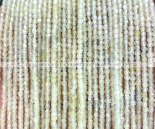 CCU1692 15 inches 2.5mm faceted cube New jade beads wholesale