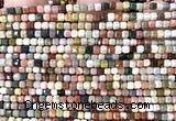 CCU1702 15 inches 2.5mm faceted cube Alashan agate beads
