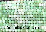 CCU1878 15 inches 4mm faceted cube Australia chrysoprase beads