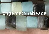 CCU486 15.5 inches 6*6mm cube amazonite beads wholesale