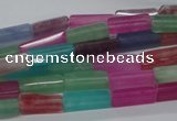 CCU515 15.5 inches 4*13mm cuboid mixed quartz beads wholesale