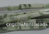 CCU519 15.5 inches 4*13mm cuboid peace stone beads wholesale