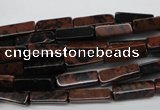 CCU523 15.5 inches 4*13mm cuboid mahogany obsidian beads wholesale