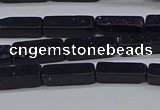 CCU728 15.5 inches 4*13mm cuboid blue goldstone beads wholesale