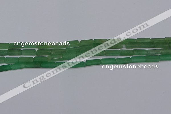 CCU733 15.5 inches 4*13mm cuboid green aventurine beads wholesale