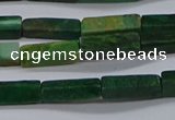 CCU735 15.5 inches 4*13mm cuboid African jade beads wholesale