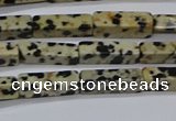 CCU739 15.5 inches 4*13mm cuboid dalmatian jasper beads wholesale