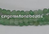 CCU91 15.5 inches 4*4mm cube green aventurine beads wholesale