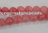 CCY102 15.5 inches 8mm round cherry quartz beads wholesale