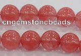 CCY105 15.5 inches 14mm round cherry quartz beads wholesale