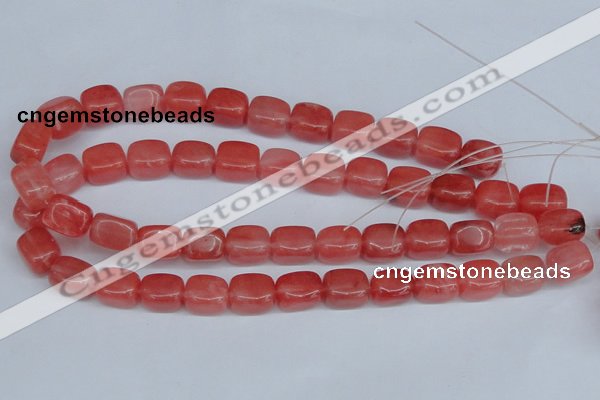 CCY152 15.5 inches 11*15mm cuboid cherry quartz beads wholesale