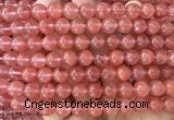 CCY682 15 inches 8mm round cherry quartz beads wholesale