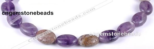 CDA01 13*18mm oval dogtooth amethyst quartz beads Wholesale