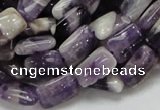 CDA05 15.5 inches 8*12mm rectangle dogtooth amethyst quartz beads