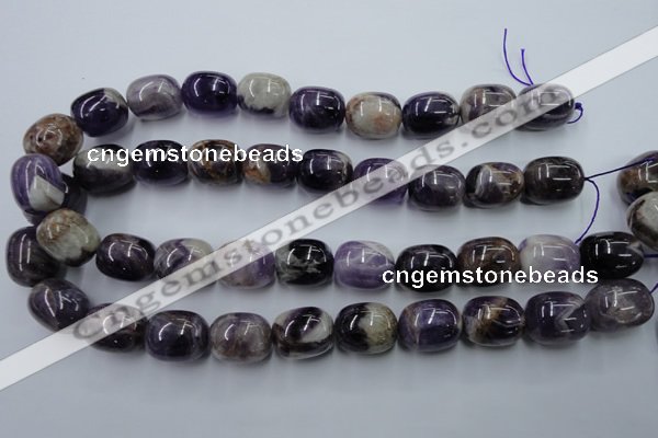 CDA200 15.5 inches 16*20mm nuggets dogtooth amethyst beads