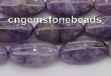 CDA301 15.5 inches 9*18mm oval dyed dogtooth amethyst beads