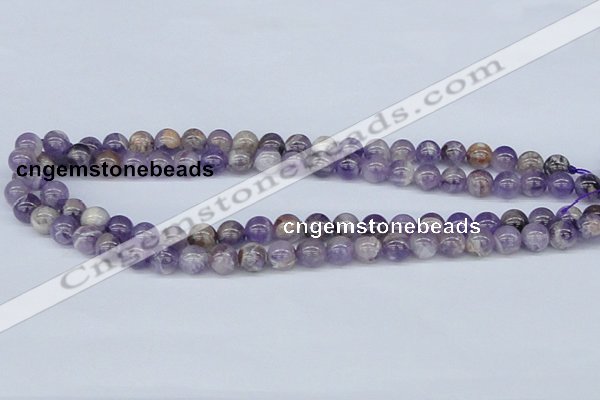 CDA52 15.5 inches 8mm round dogtooth amethyst beads wholesale