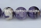 CDA56 15.5 inches 16mm round dogtooth amethyst beads wholesale