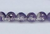 CDA60 15.5 inches 10mm faceted round dogtooth amethyst beads