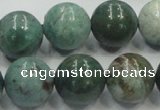 CDB03 15.5 inches 16mm round natural new dragon blood jasper beads