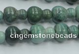 CDB10 15.5 inches 12*16mm calabash natural new dragon blood jasper beads