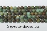 CDB106 15.5 inches 10mm round new dragon blood jasper beads wholesale