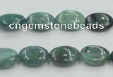 CDB19 15.5 inches 10*14mm oval natural new dragon blood jasper beads