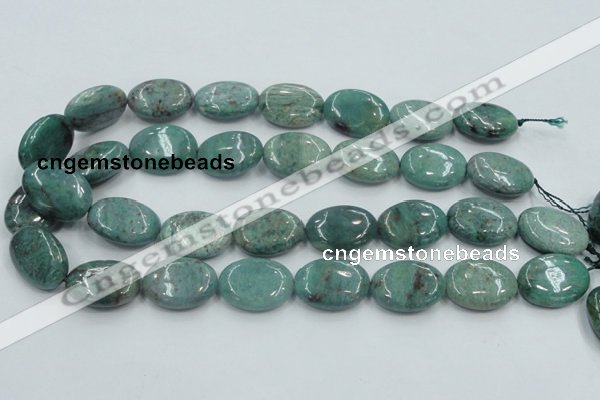CDB20 15.5 inches 18*25mm oval natural new dragon blood jasper beads