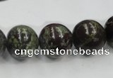 CDB200 15.5 inches 16mm round natural dragon blood jasper beads