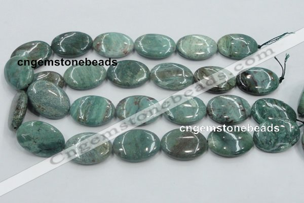 CDB21 15.5 inches 22*30mm oval natural new dragon blood jasper beads