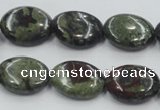 CDB212 15.5 inches 15*20mm oval natural dragon blood jasper beads