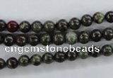 CDB250 15.5 inches 6mm round natural dragon blood jasper beads