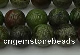 CDB304 15.5 inches 12mm round dragon blood jasper beads wholesale