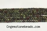 CDB340 15.5 inches 4mm round dragon blood jasper beads wholesale