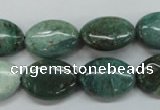 CDB35 15.5 inches 13*18mm oval new dragon blood jasper beads