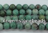 CDB41 15.5 inches 8mm round new dragon blood jasper beads