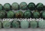 CDB43 15.5 inches 12mm round new dragon blood jasper beads