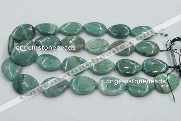 CDB45 15.5 inches 18*25mm flat teardrop new dragon blood jasper beads