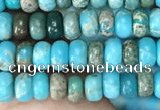 CDE1254 15.5 inches 2.5*4mm rondelle sea sediment jasper beads