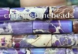 CDE1310 15.5 inches 4*13mm tube sea sediment jasper beads