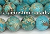 CDE1368 15.5 inches 8mm round sea sediment jasper beads wholesale