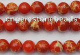 CDE2001 15.5 inches 6mm round dyed sea sediment jasper beads