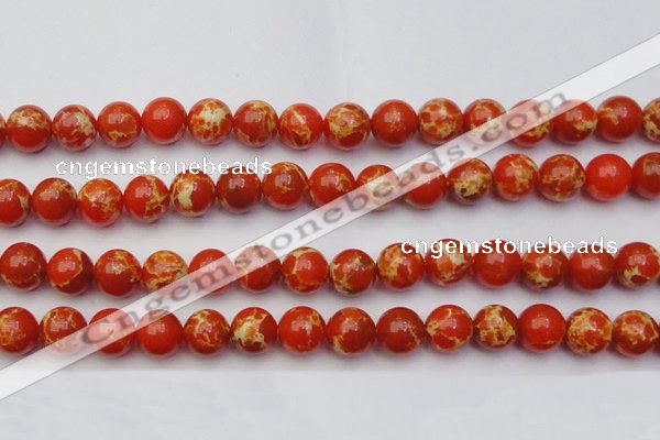 CDE2006 15.5 inches 16mm round dyed sea sediment jasper beads