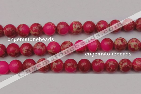 CDE2021 15.5 inches 24mm round dyed sea sediment jasper beads