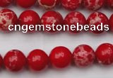 CDE2024 15.5 inches 8mm round dyed sea sediment jasper beads