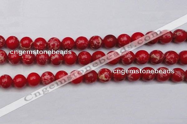 CDE2028 15.5 inches 16mm round dyed sea sediment jasper beads